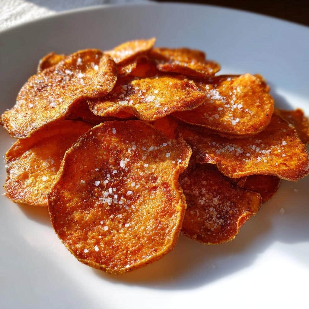 Air Fryer Paleo Sweet Potato Chips