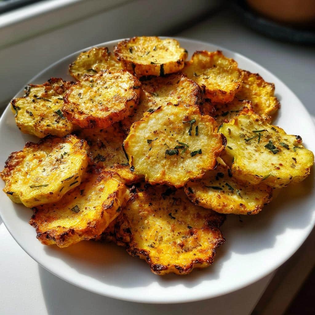 Air Fryer Patty Pan Squash