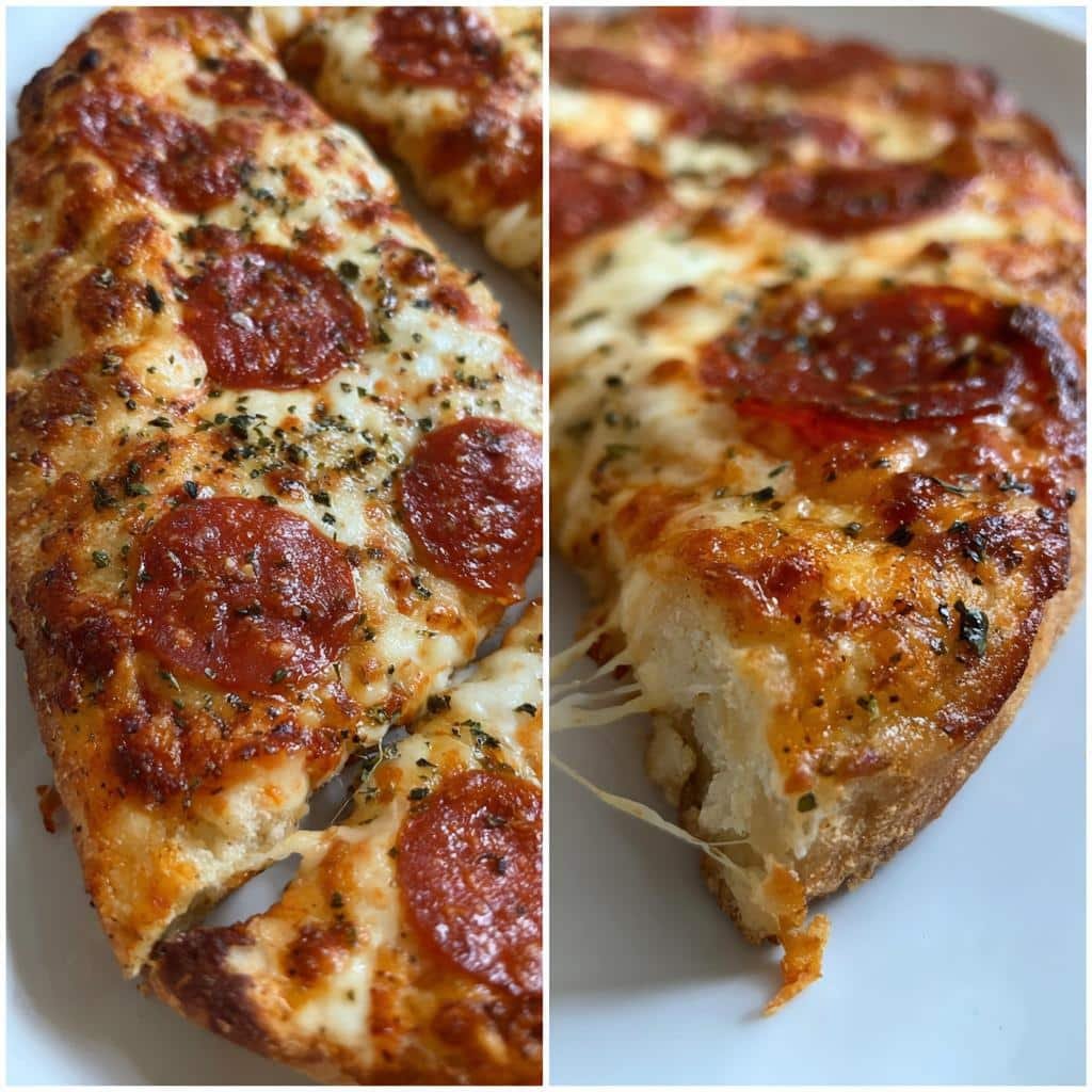Air Fryer Pepperoni Pizza