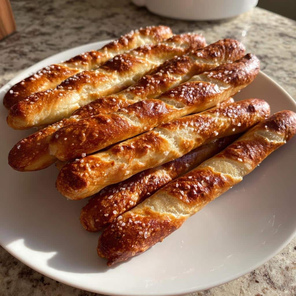 Air Fryer Pretzel Sticks (Homemade) - detail 1