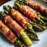 Air Fryer Prosciutto-Wrapped Asparagus Bundles