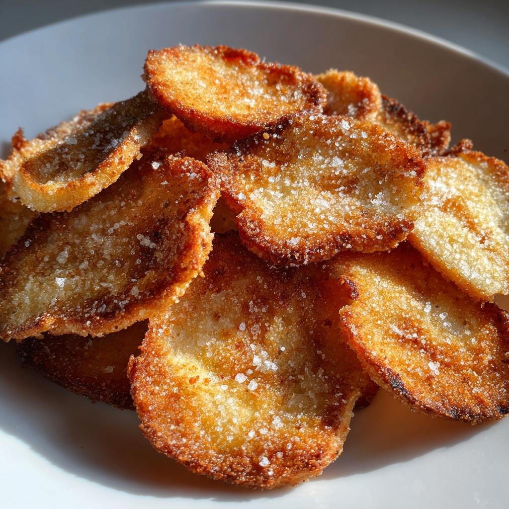 Air Fryer Quick Cinnamon Sugar Bagel Chips