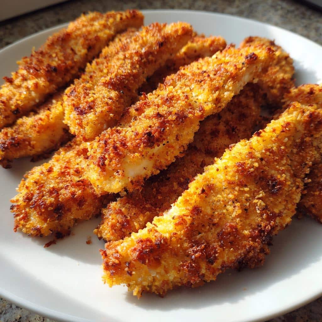 Air Fryer Ranch-Dipped Chicken Tenders