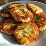 Air Fryer Risotto Cakes (Crispy-Fried Leftover Risotto)