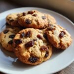 Air Fryer Rum Raisin Cookies