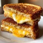 Air Fryer Sourdough Grilled Cheese