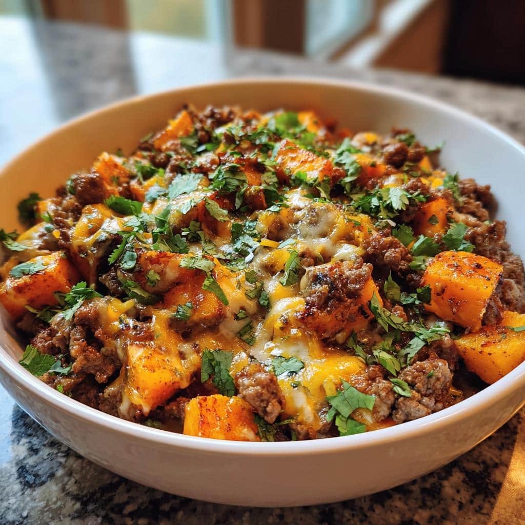 Air Fryer Southwest Beef and Sweet Potato Skillet - detail 1