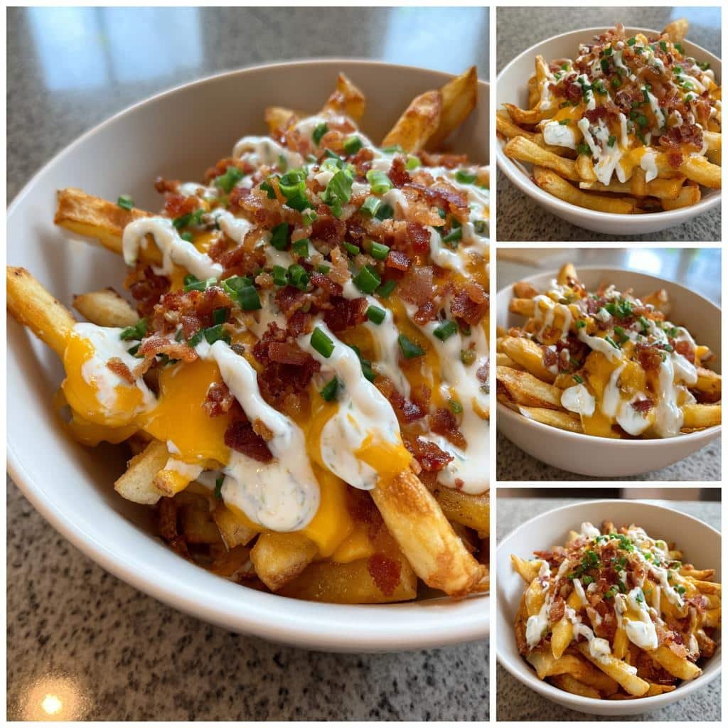 Air Fryer Texas Cheese Fries (Air Fryer Copycat)