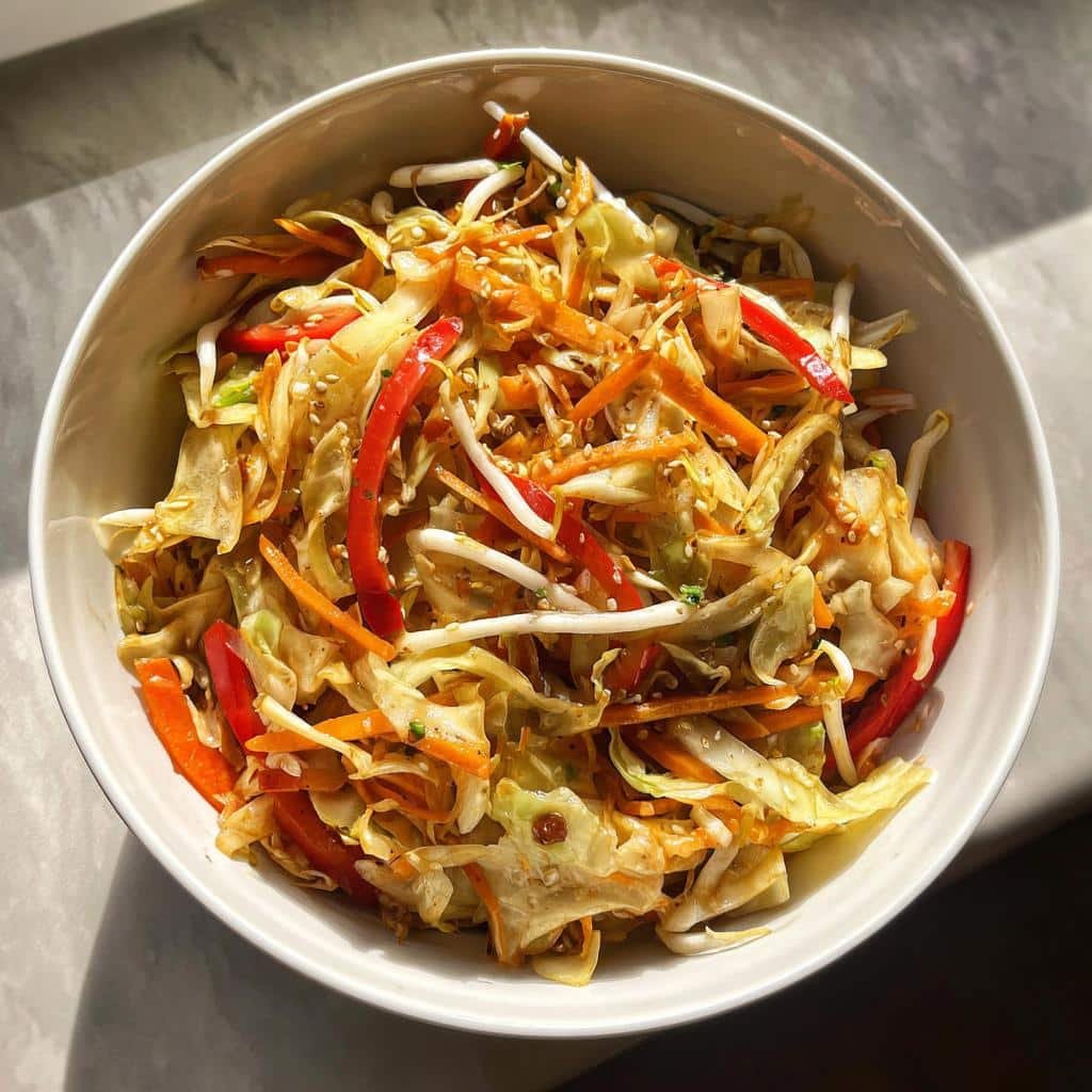 Air Fryer Vegetable Spring Roll Bowl - detail 1