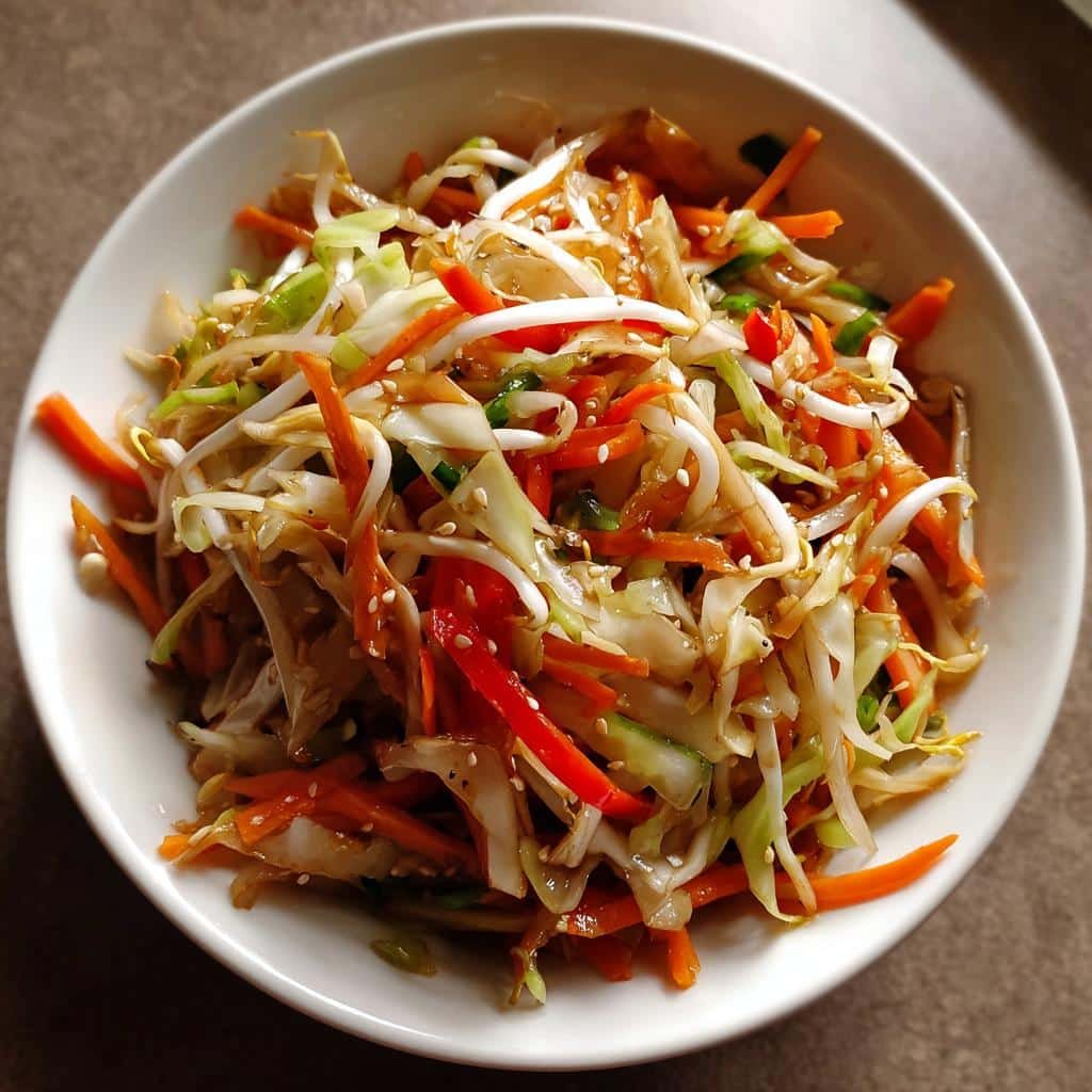 Air Fryer Vegetable Spring Roll Bowl