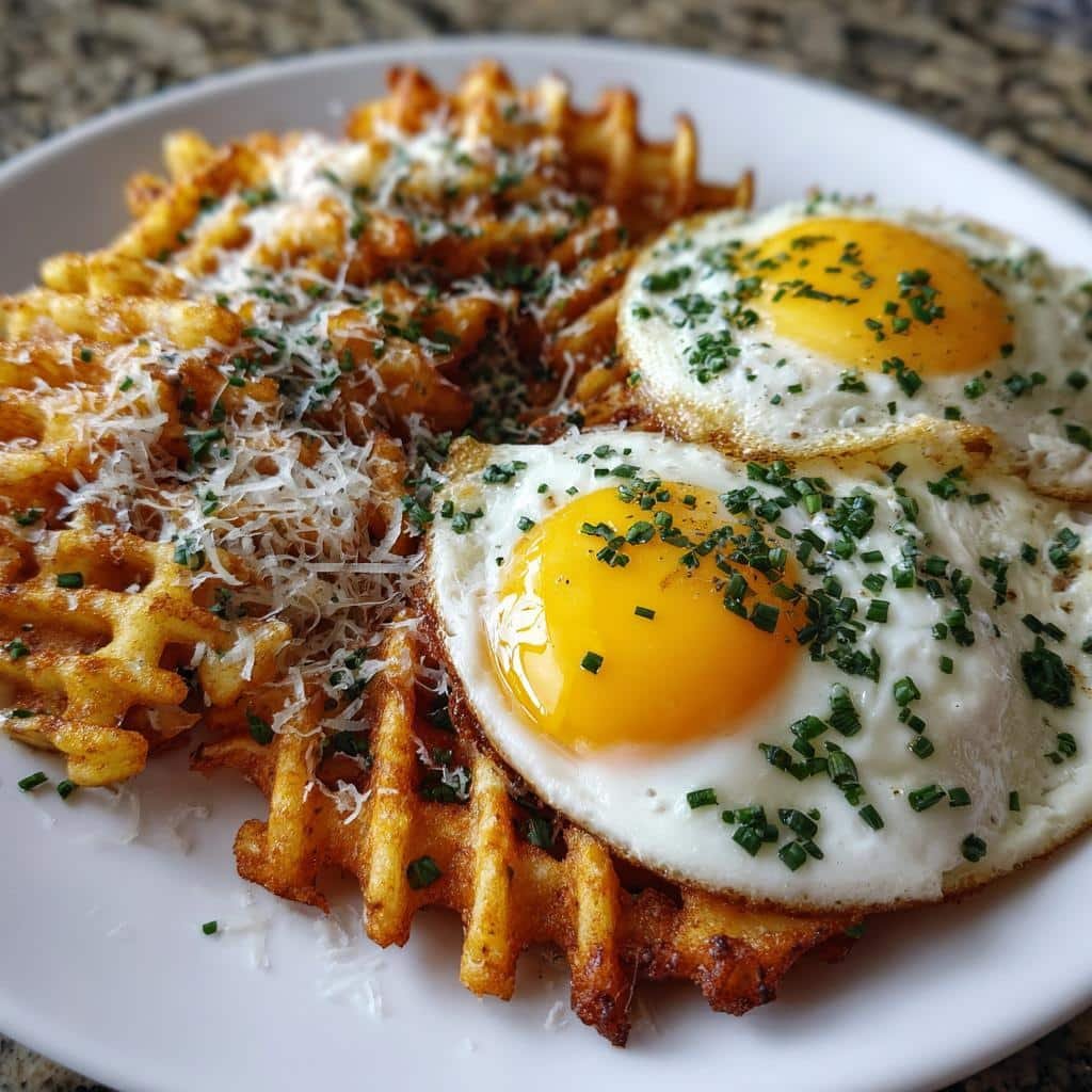 Air Fryer Waffle Fries (Breakfast Style) - detail 1