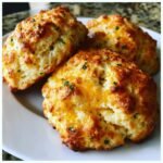 Air FryerKeto Cheddar Cottage Cheese Biscuits