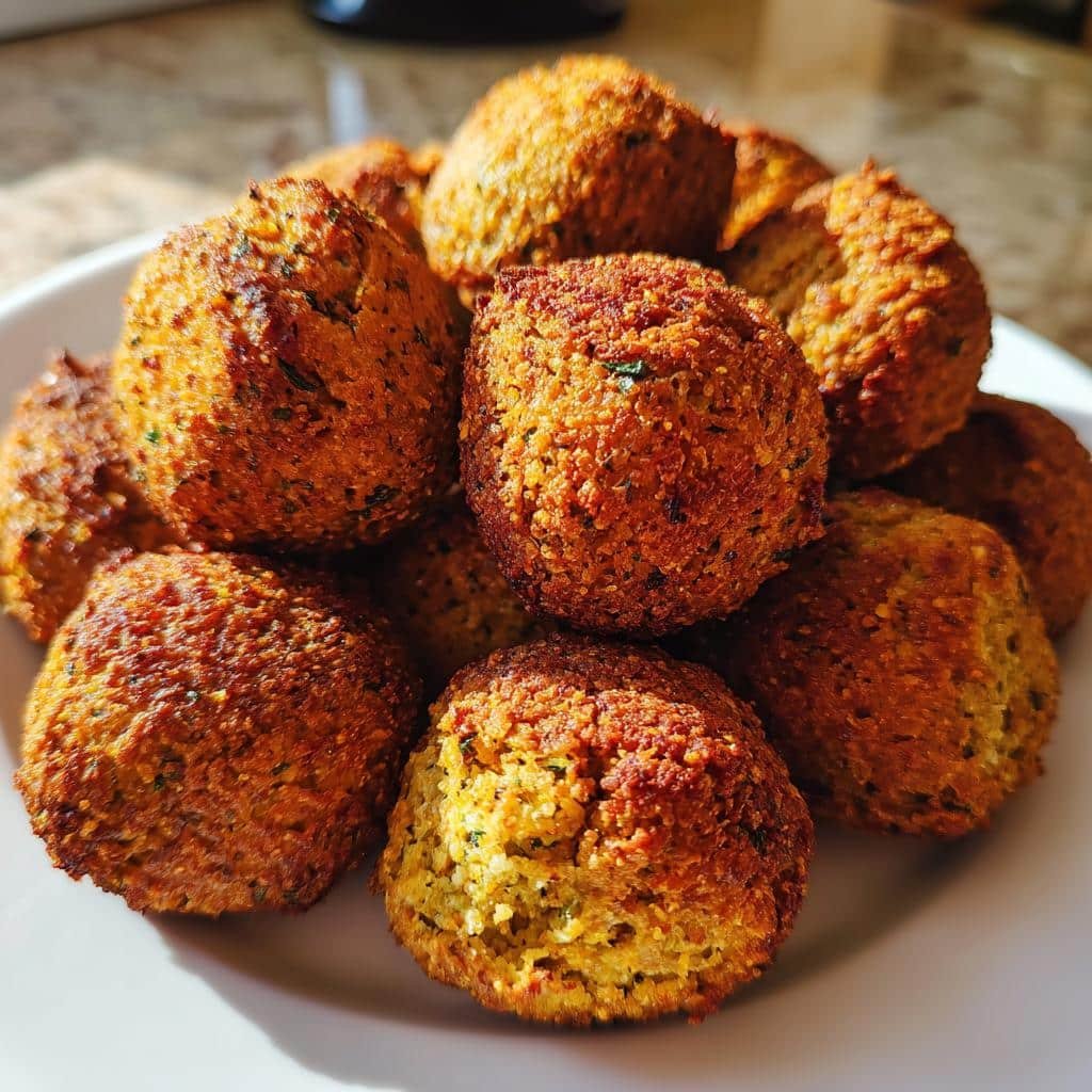 Air fryer falafel bite balls - detail 1