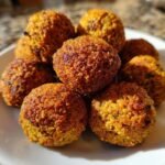 Air fryer falafel bite balls