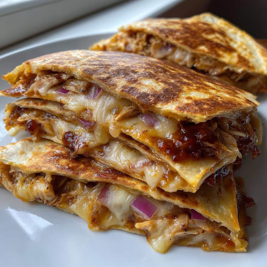 BBQ Chicken Quesadillas - detail 1