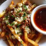 Birria Taco Fries with Consomé
