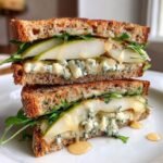 Blue Cheese Pear Sandwich