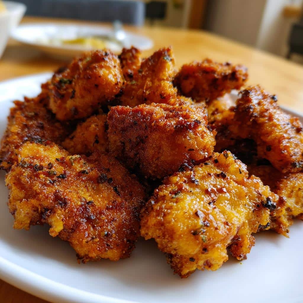 Cajun chicken bites (air fryer)