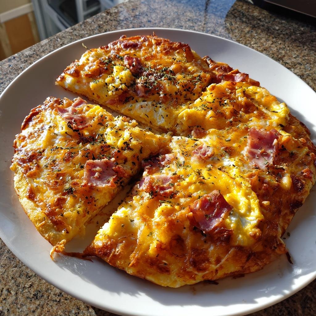 30-Minute Canadian Bacon Breakfast Pizza Perfection 4 Canadian Bacon Breakfast Pizza - detail 1