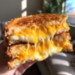 Cheese Explosion Air Fryer Grilled Cheese