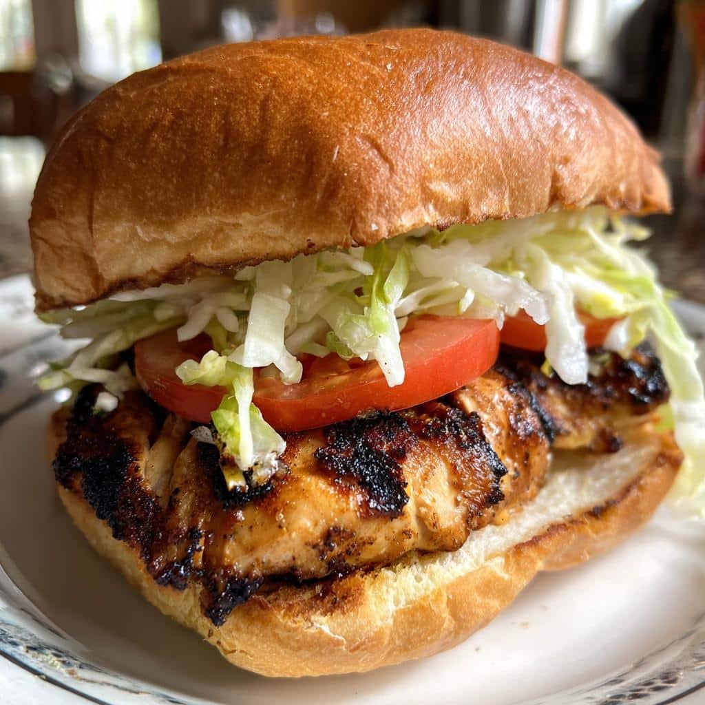 Chicken Thigh Juicy Sandwich - detail 1