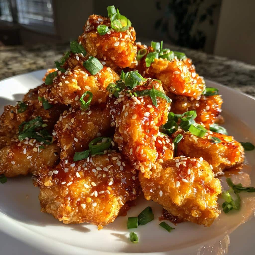 Chinese Orange Chicken - detail 1