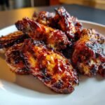 Chipotle BBQ Air Fryer Wings
