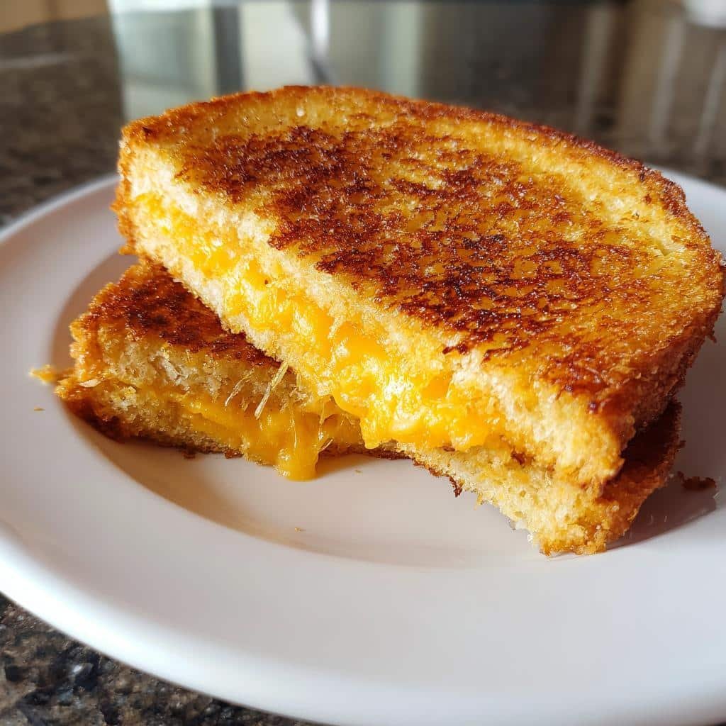 Classic Crispy Air Fryer Grilled Cheese - detail 1