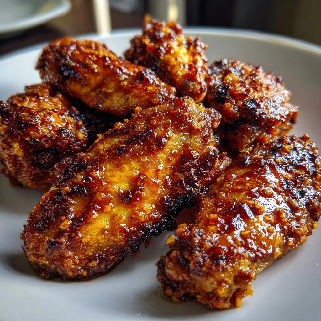 Coconut Curry Air Fryer Wings - detail 1