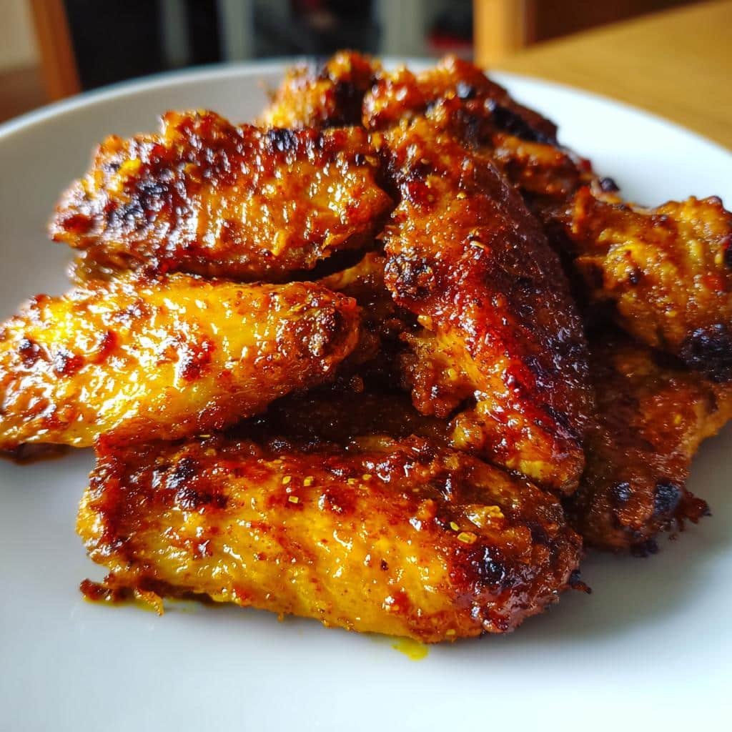 Coconut Curry Air Fryer Wings
