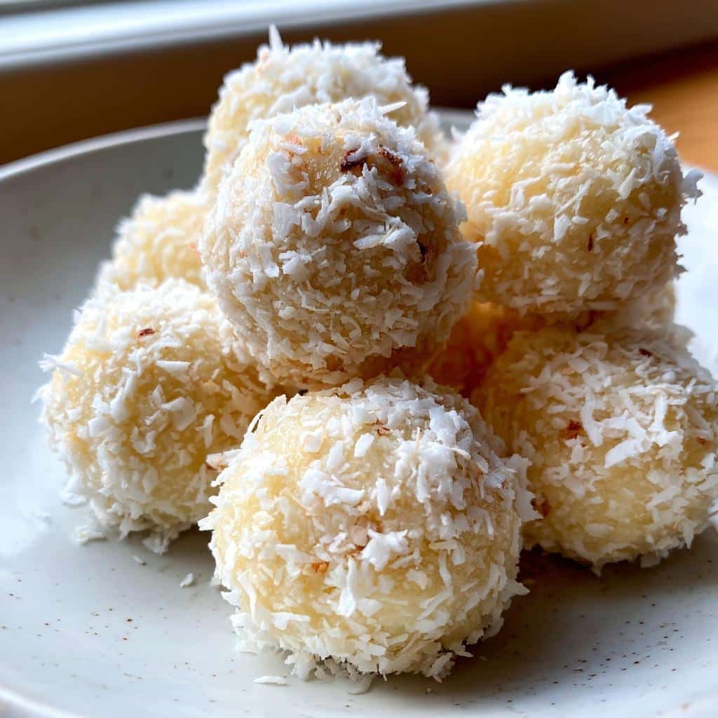 Coconut Snowballs - detail 1