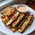 Crispy 15-Minute Air Fryer Zucchini Fries