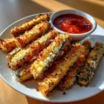 Crispy 15-Minute Air Fryer Zucchini Fries