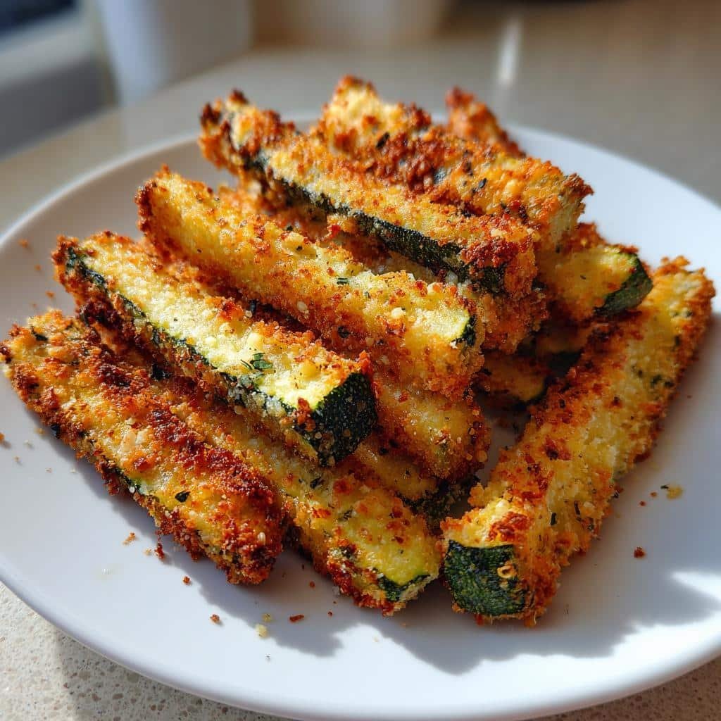 Crispy Baked Parmesan Zucchini Fries - detail 1
