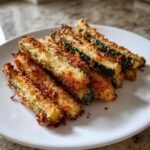 Crispy Baked Parmesan Zucchini Fries