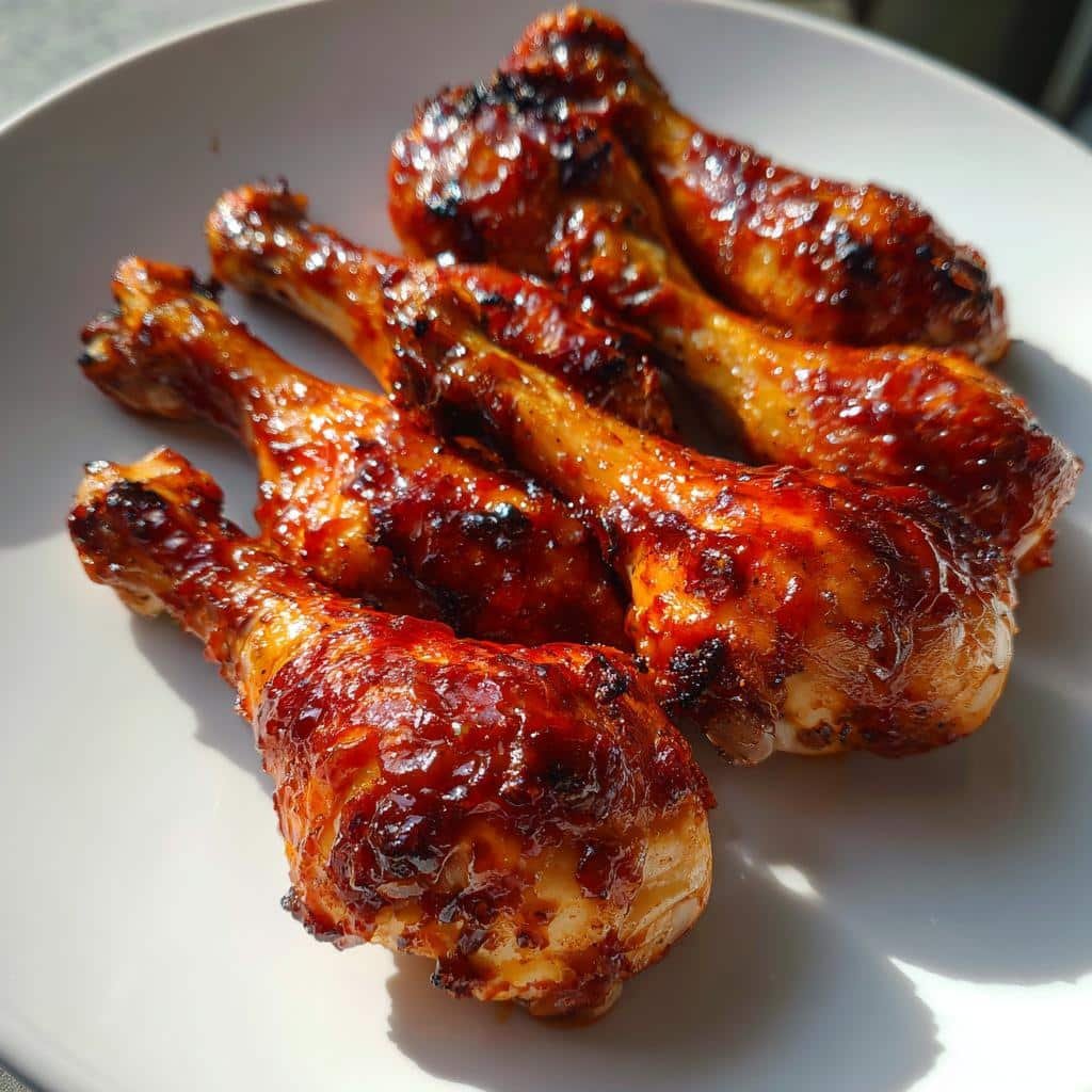 Delisious BBQ Air Fryer Drumsticks