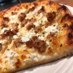 Easy Sausage Ricotta Honey Hot Pizza