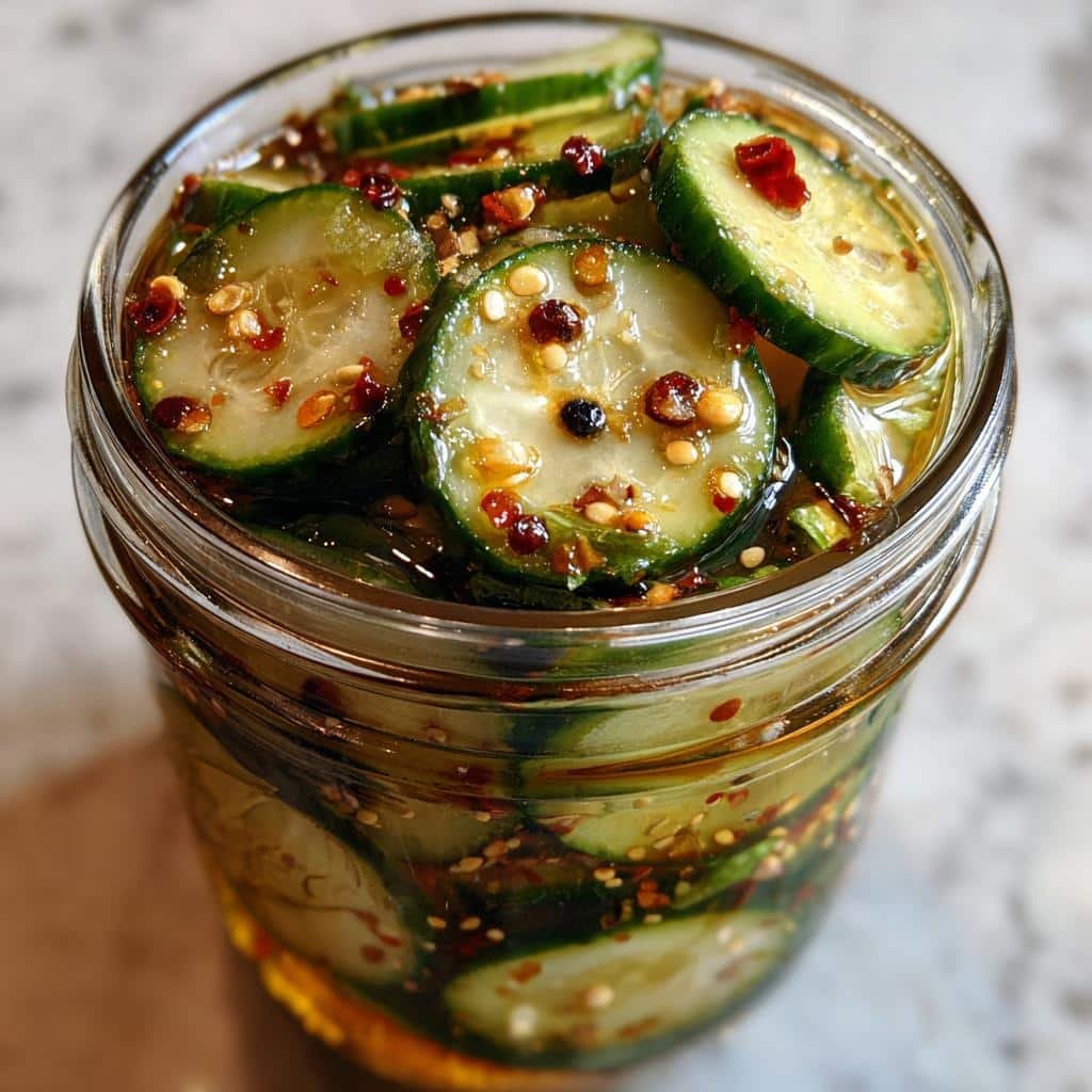 Easy Spicy Pickle Chips - detail 1