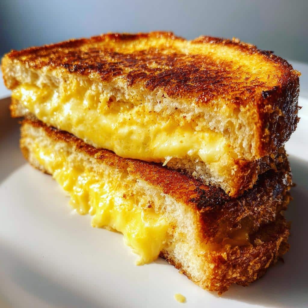 French Dijon Mustard Brioche Air Fryer Grilled Cheese - detail 1