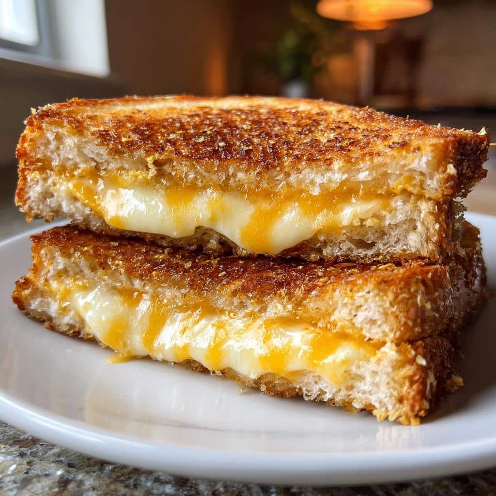 Frozen Bread Air Fryer Grilled Cheese