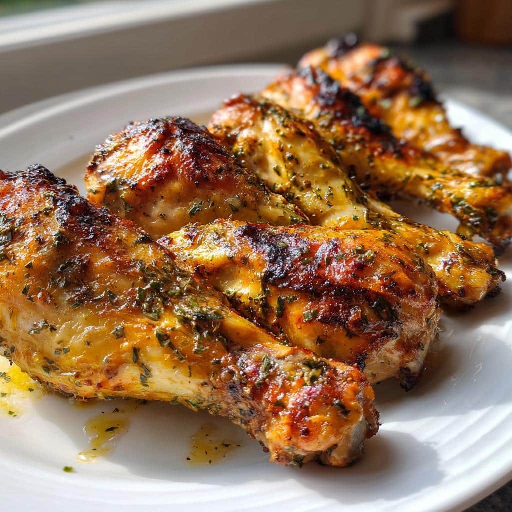 Greek Lemon Air Fryer Drumsticks