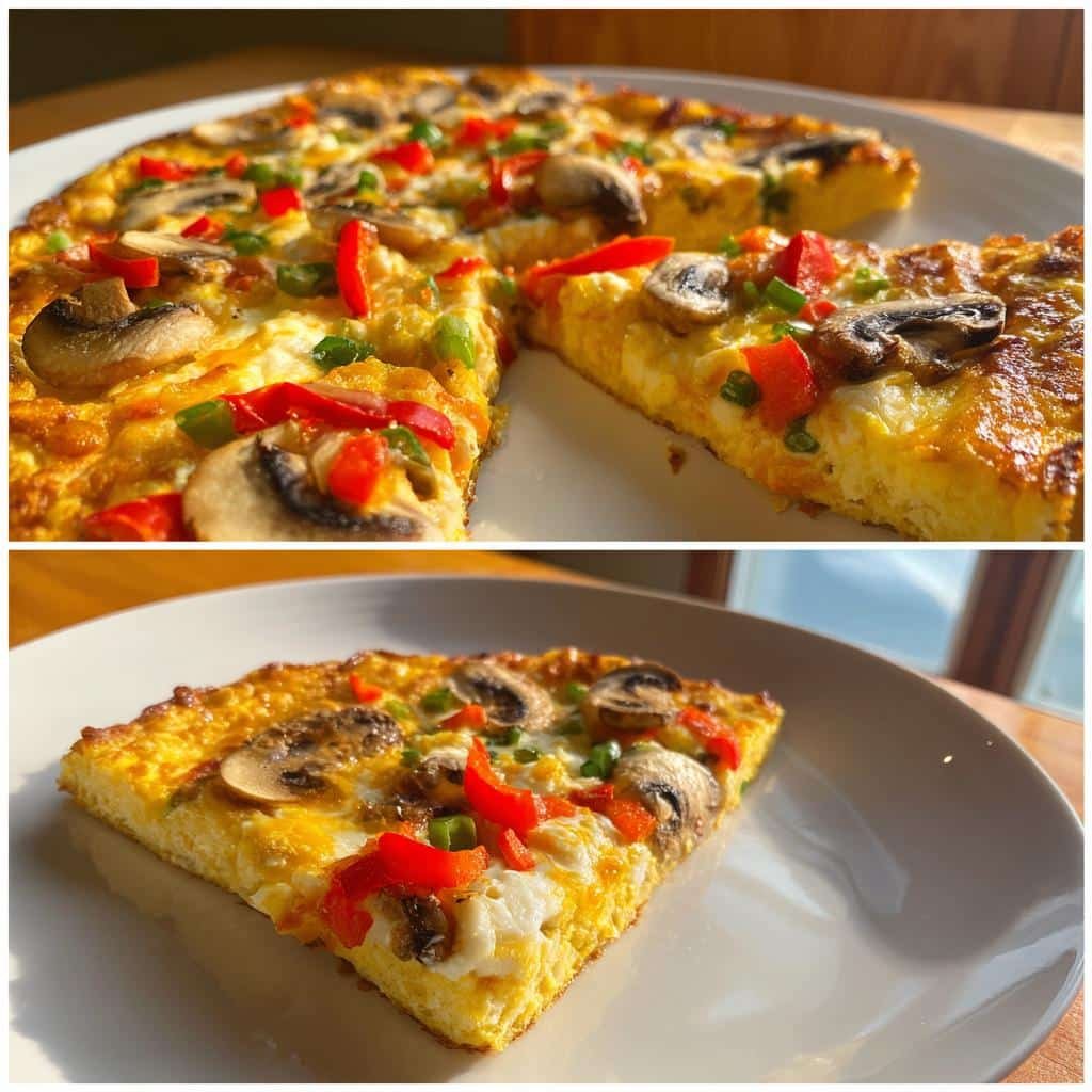 High-Protein Pizza with Egg Whites - detail 1