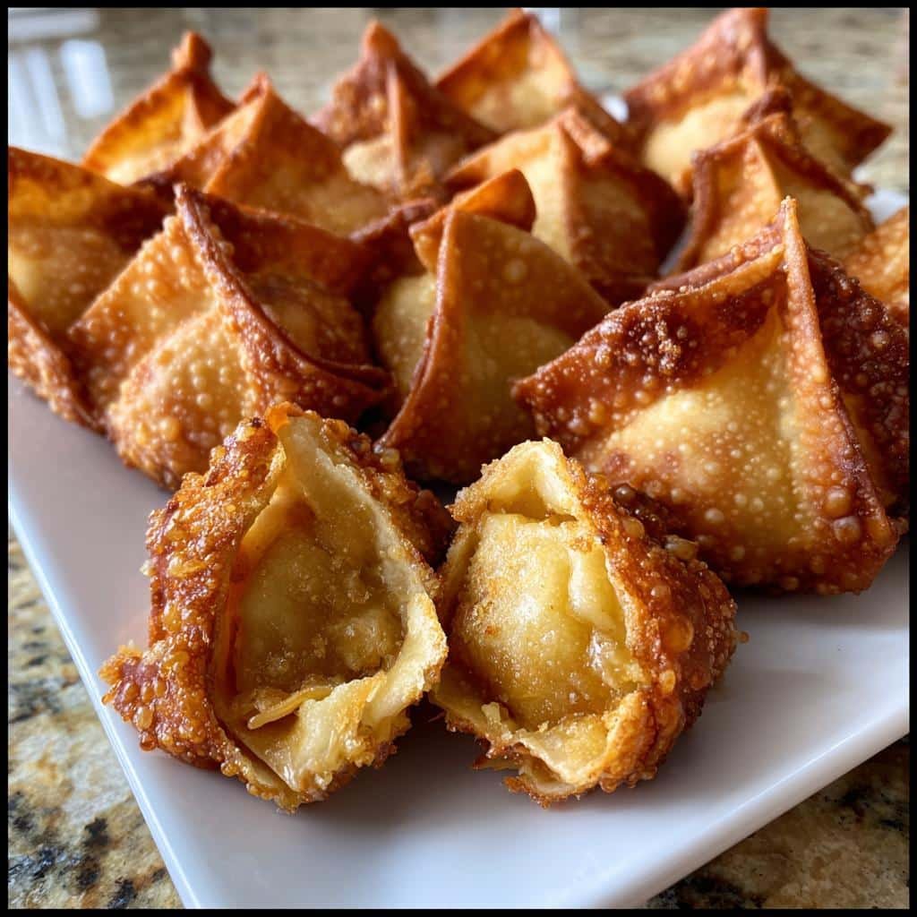 Homemade Air Fryer Crab Rangoon (Cream Cheese Wontons)