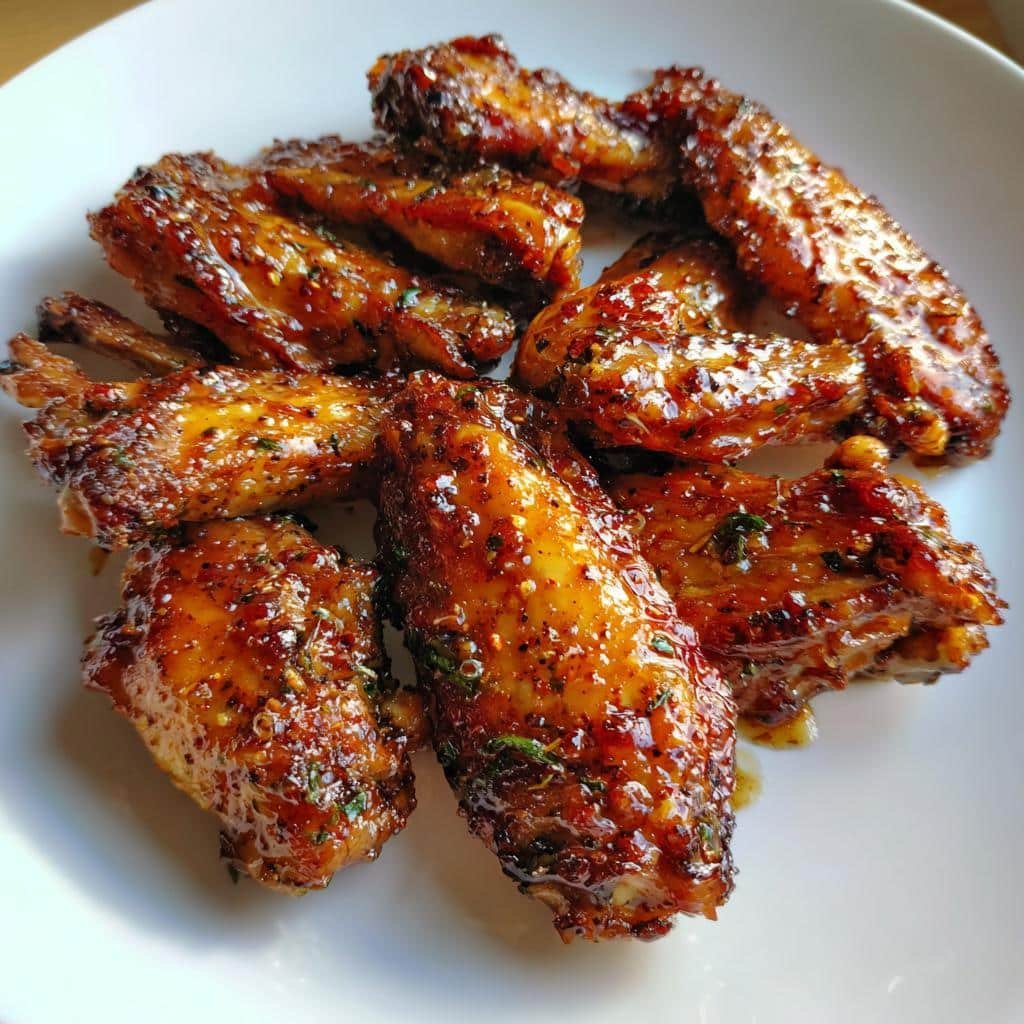 Honey Garlic Jerk Chicken Wings - detail 1