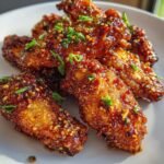 Honey Garlic Jerk Chicken Wings