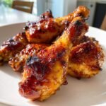 Hot Honey Air Fryer Drumsticks