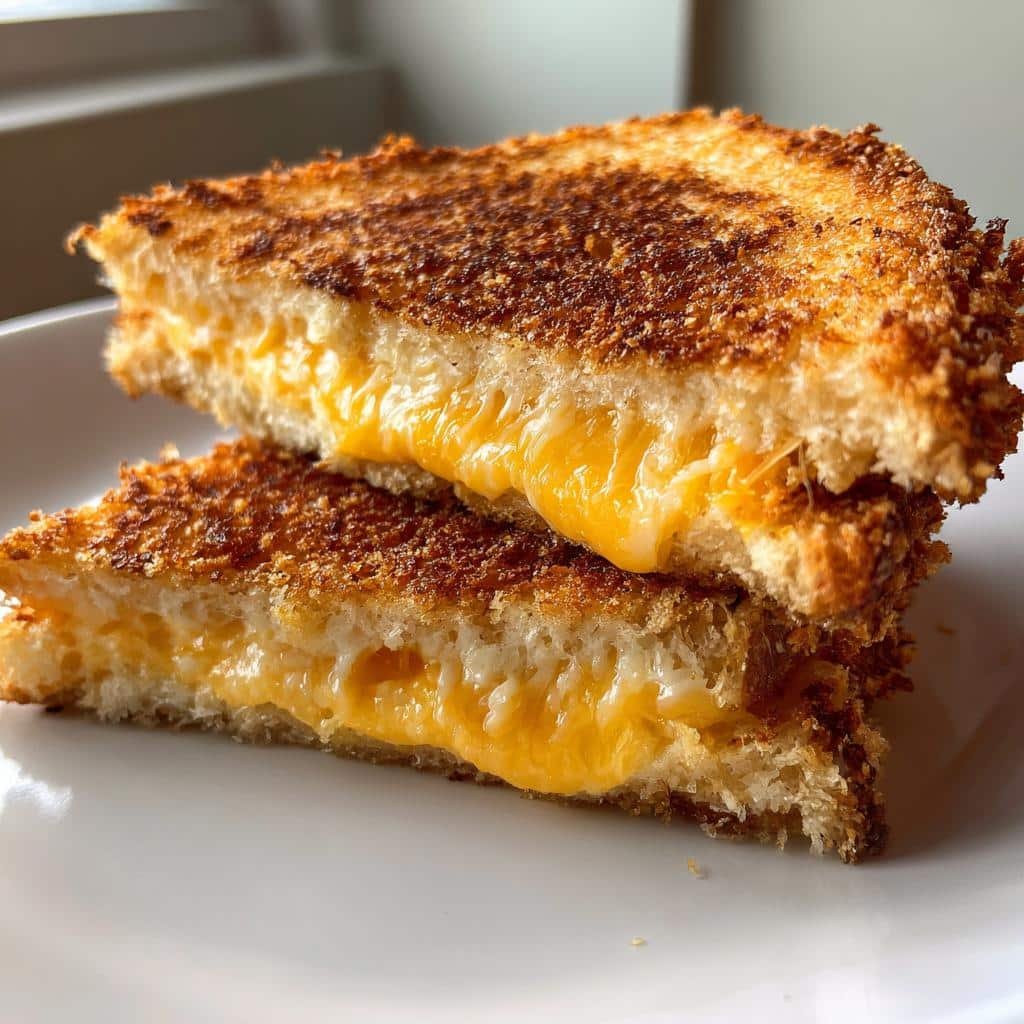 Irresistible Air Fryer Grilled Cheese Sandwich