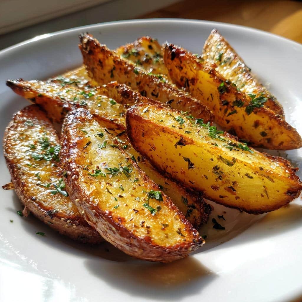 Italian Herb Air Fryer Potato Wedges - detail 1