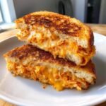 Kimchi Air Fryer Grilled Cheese