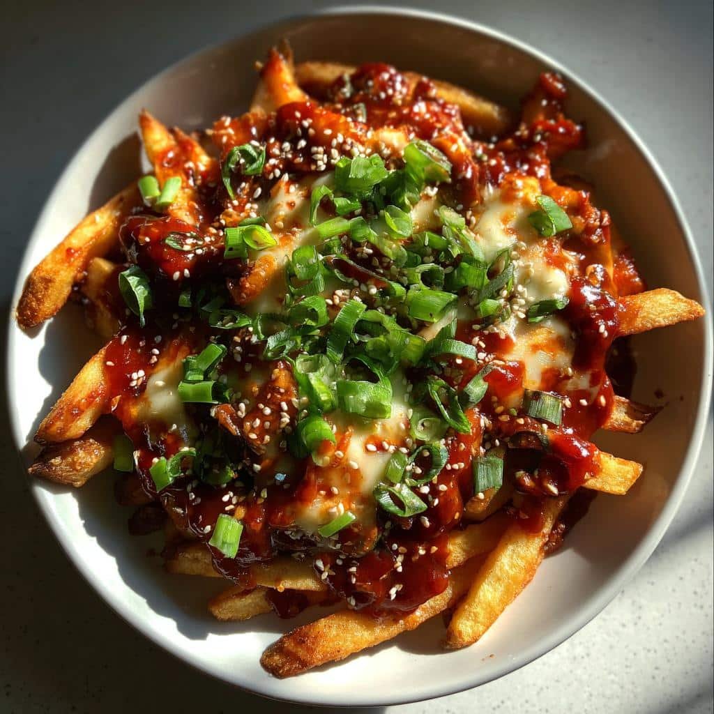 Korean Gochujang Loaded Fries - detail 1